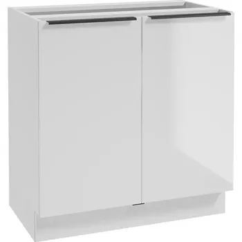 Kuchyňská skříňka Basti B80 80x84x49 2D1S 4NN bílá