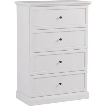 Kancelářská sestava Komoda Lucca K4S bílá opal