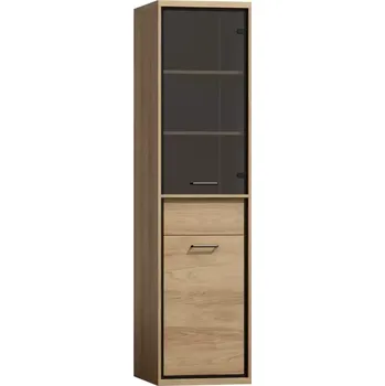 Vinotéka Vitrína Mediolan 49,5cm Natural Hikora, M4 P