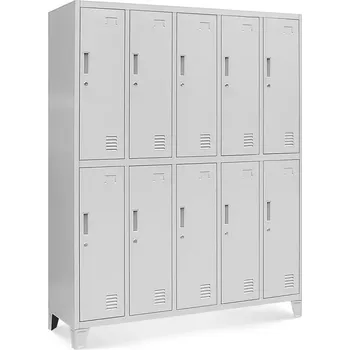 Kancelářská sestava Sada skříní BOZP Bartek kov šedá