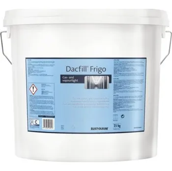 Fasádní barva Plynotěsný & parotěsný pryžový nátěr Rust-Oleum Dacfill Frigo White / bílý / 25 kg
