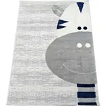 Koberec Quincey 1,25/1,7 A2714a Ojf námořnický modrý/krémový