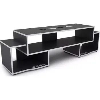 Obývací stěna TV Stolek Matrix 140 grafit/bílá