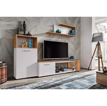 Obývací stěna Obývací Stěna Maze I bílá/wotan