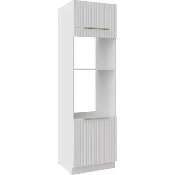 Kuchyňská skříňka Kuchyňská Skříňka Tuluza 60DPM-210 2F bíly mat lamel