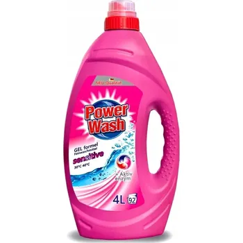 Prací gel Power Wash německý gel na praní sensitive 4L