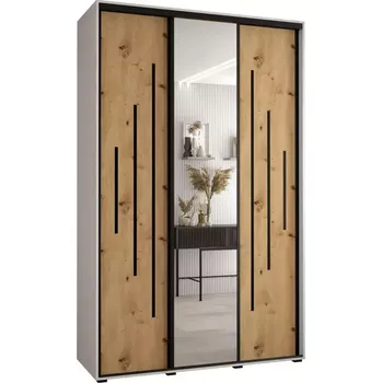 Předsíňová stěna Skříň 45 Canaris 13 170 bílá/artisan/černá