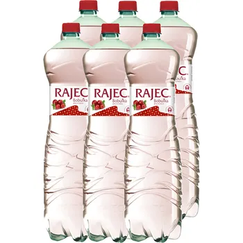 Voda Rajec Pramenitá voda Brusinka jemně sycená 6x1,5l 9l