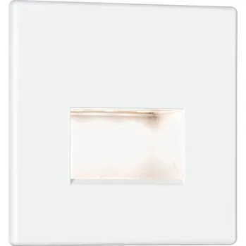 Nástěnné svítidlo Schodišťové svítidlo EDGE LED čtverec 1,2W 50lm 2700K 230V bílé matné PL93093