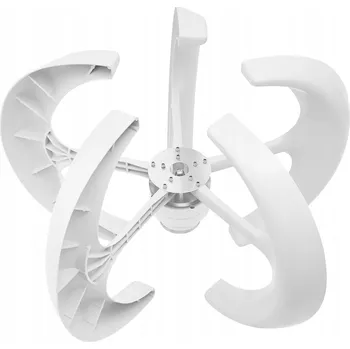 Alternátor 600W 24V VĚTRNÁ TURBÍNA GENERÁTOR VĚTRNÝ GENERÁTOR S ŘÍDICÍ JEDNOTKOU A PŘÍRUBOU