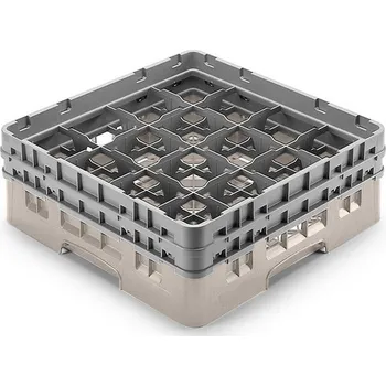 přísavka na sklo Cambro Koš Camrack 16 pozic, výška sklenice 25,8 cm - Béžová| TOM, R-16S958-184