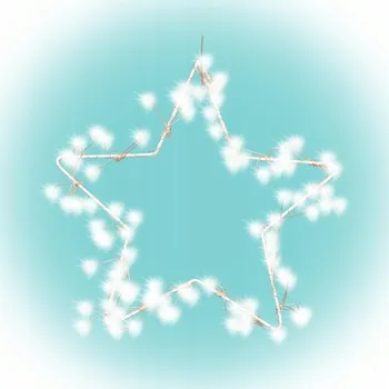 Vánoční dekorace Home KID 115 LED dekorace do okna - hvězda, teplá bílá