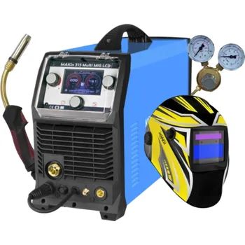 Svářečka Kühtreiber invertor MAKin 315 Multi MIG LCD + Hořák + Kukla + red. Ventil