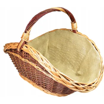 Koš na dřevo Wiklinowy z proutí