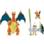 Pokémon sada figurek - Battle 3Pack (Eevee, Sirfetch'd & Charizard)