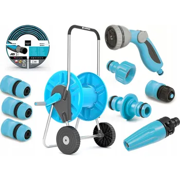 Zahradní hadice Zahradní sada Cellfast, 1/2'' hadice Smart ATS 50 m, 1/2'' vozík Aluplus 60 m