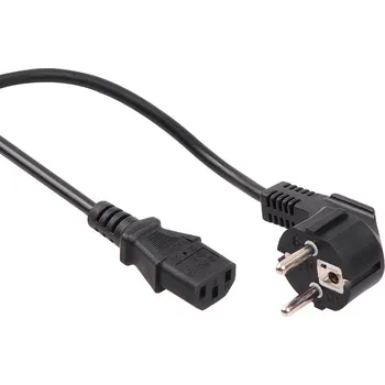 Napájecí kabel Napájecí kabel 3pin zástrčka EU délka 5m Maclean MCTV-801