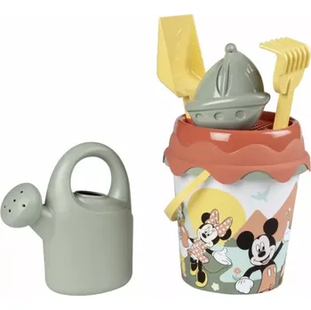 Dětské zboží SMOBY GREEN Kyblík s příslušenstvím na písek a konvičkou z bioplastu