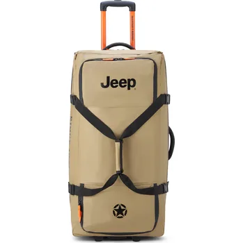 Cestovní taška Cestovní taška na kolečkách Delsey X JEEP JS005A 82 cm 274326007 - béžová 92 l