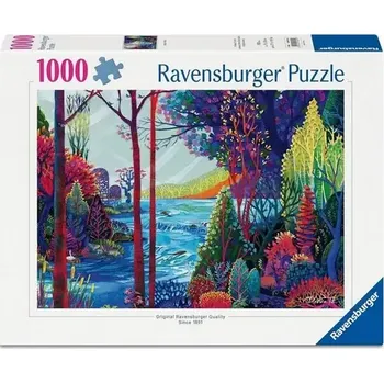 Puzzle Ravensburger 120018513 Indigový les 1000 dílků (120018513-RA)