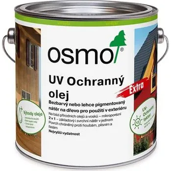 Olej na dřevo Osmo 1420 UV Ochranný olej Bezbarvý extra, matný 2,5 l
