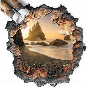 Fototapeta Univerzální samolepka fototapeta na zeď díra 58x60 cm Mořské pobřeží