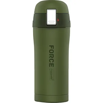 Termohrnek Termohrnek Force hrnek na kávu termoska izolovaná nerezová termoska na horké nebo studené nápoje (300 ml, zelená)