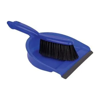 Lopatka a smetáček, Modrá, Čištění prachu s PP štětinami