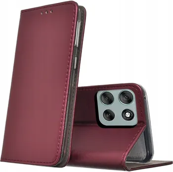 Pouzdro na mobilní telefon Pouzdro z kůže Magnet + SKLO pro Motorola Moto G56