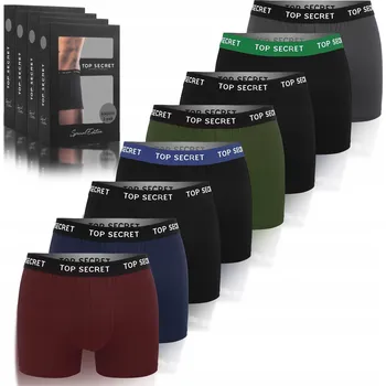 Top Secret pánské bavlněné boxerky 8 kusů velikost XXL