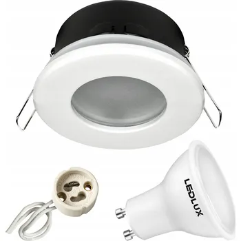Bodové svítidlo Zápustné svítidlo LEDLUX 2,5 W GU10 15 cm bílé