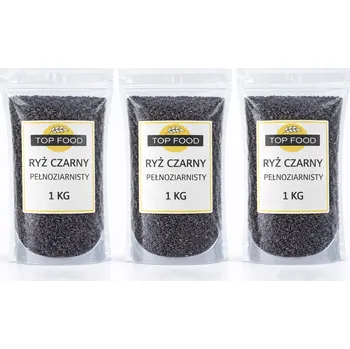 Rýže Černá rýže celozrnná 3 kg | 3x1 kg | – thajská přírodní rýže, bez GMO