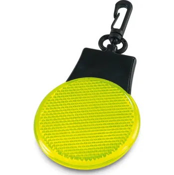 NIBALI. Reflexní světlo se 3 LED - Žlutá