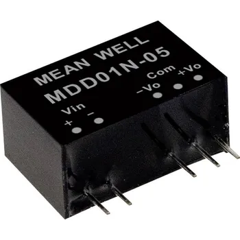 Měnič napětí MEAN WELL MDD01L-15 DC/DC měnič napětí, modul 34 mA 1 W Počet výstupů: 2 x Obsah 1 ks