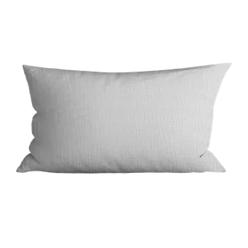 Povlak na polštářek Mušelínový povlak na polštář PURELY 40x80 cm, bílý