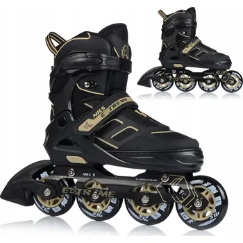 Kolečkové brusle Kolečkové Brusle Nils Extreme velikost 35-38 černé