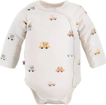 Kojenecké oblečení Eevi Body celorozepínací Cars&Bears - 62