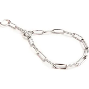 Obojek pro psa Huhubamboo obojek stahovací řetízek 60 cm chrom