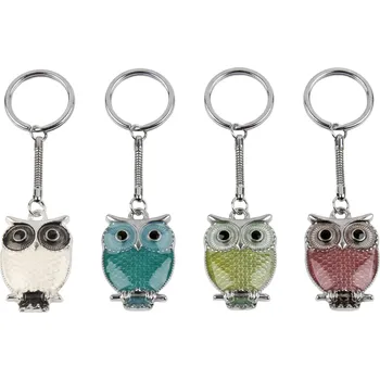 Přívěšek kov sova 17x27mm