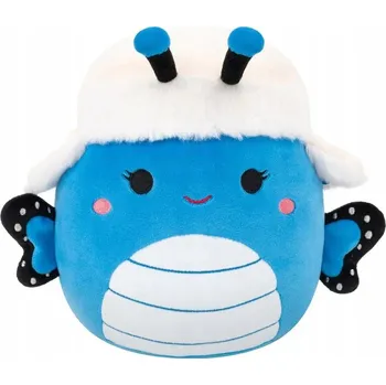 plyšák SQUISHMALLOWS Motýl s čepicí - Waverly, 13 cm