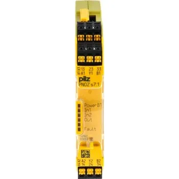 Relé EBezpečnostní relé 4 3 bezpečnostní kontakty, počet kanálů: 2 kanály 24 V DC, rozsah: PNOZ s7.1