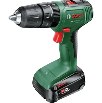 Bosch Home and Garden aku příklepový šroubovák, 18 V, 1.5 Ah Li-Ion akumulátor, vč. nabíječky, kufřík, vč. příslušenství, 06039D810C