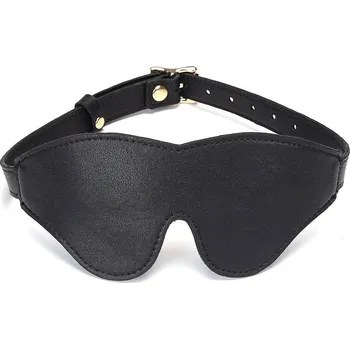 Erotická maska Liebe Seele Mossy Chic Leather Blindfold, luxusní kožená maska