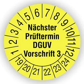 Měřicí kabel HT Instruments Prüfplaketten 30mm Bezpečnostní nálepky s potvrzením o atestu, 30 mm, 2002270, N/A, 1 ks