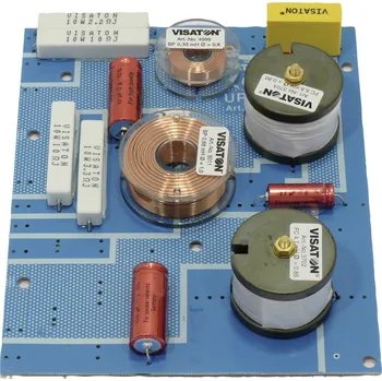 Díl pro stavbu reproduktoru Visaton HW 3/130 NG - 8 Ohm 3pásmová vyhybka 8 Ω