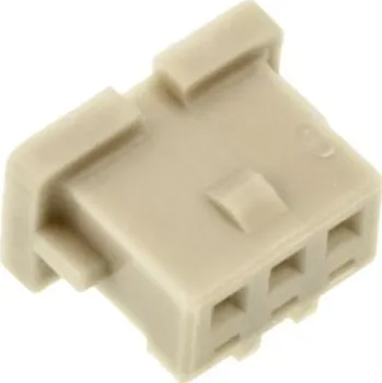 Elektrický konektor Pouzdro konektoru, řada: DF13, rozteč: 1.25mm, počet kontaktů: 3, počet řad: 1, orientace těla: Rovný, Samice, Kabelová