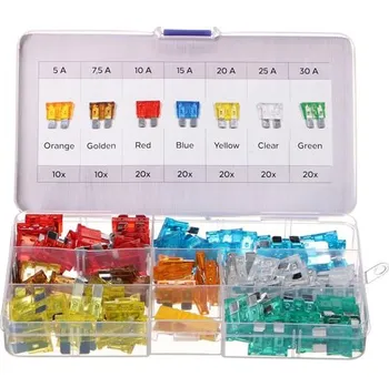 Autopojistky Pojistka nožová SIXTOL Mechanic Fuse Set 1 120ks