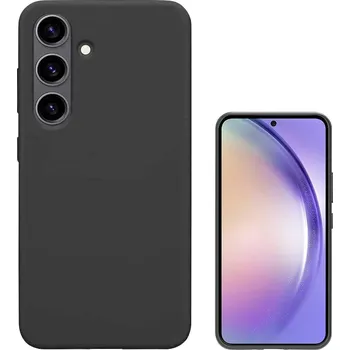 Náhradní kryt pro mobilní telefon 4Smarts 4smarts Silicone Case Cupertino für Sams Cover Samsung Galaxy A56 černá 541337