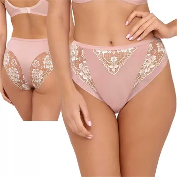 Kalhotky AVA Kalhotky dámské krajkové kalhotky Eternity 2245 růžové L