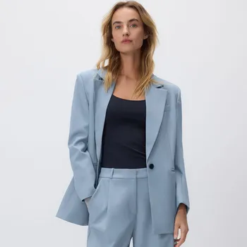 Dámské sako Reserved - Jednořadý blejzr - modrá - 152IS-55X - 152IS-55X-S